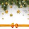 Gold Party Decorations Star Garlands Streamer Gold 3D Stars Metallic Paper Hanging Bunting Banner for Birthday Wedding Baby Bridal Shower Holiday Christmas Ramadan EID Mubarak Party Supplies